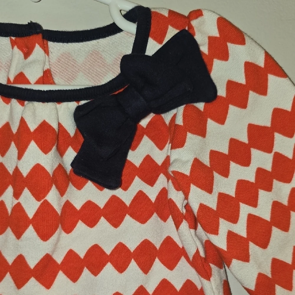 Gymboree Red and White Geometric Dress LOT-R2